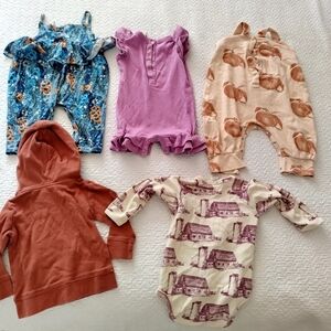 Kate Quinn Lot Of 5 Pieces Girls Set Sz 18-24 Month